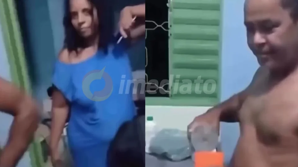 Veja o vídeo: Mulher chega mais cedo do trabalho, flagra marido ‘em cima’ de ‘beldade’ e caso viraliza na Bahia