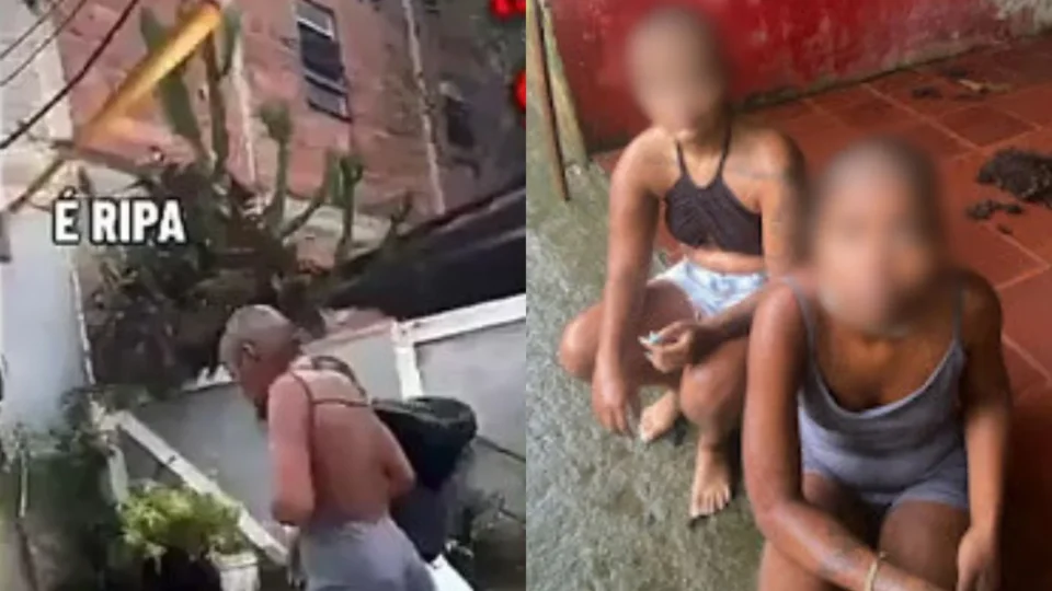 Veja o vídeo: ‘Novinhas do golpe’ têm cabelos raspados por facção e são obrigadas a desfilar pelas ruas do Rio