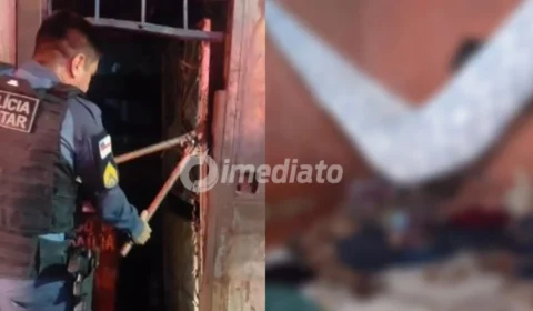 VEJA VÍDEO: Polícia Militar fecha ponto  de venda de drogas em casa abandonada no Jorge Teixeira: ‘24h consumindo drogas‘