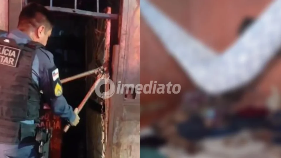 VEJA VÍDEO: Polícia Militar fecha ponto  de venda de drogas em casa abandonada no Jorge Teixeira: ‘24h consumindo drogas‘