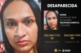 Mulher de 31 anos desaparece em Itacoatiara e família busca informações sobre paradeiro