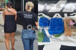 Mulher é presa ao desembarcar em Borba com 2,5 quilos de drogas avaliadas em R$ 52 mil