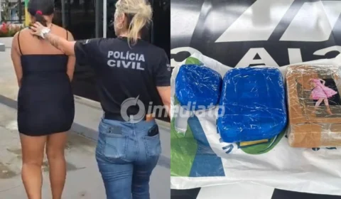 Mulher é presa ao desembarcar em Borba com 2,5 quilos de drogas avaliadas em R$ 52 mil