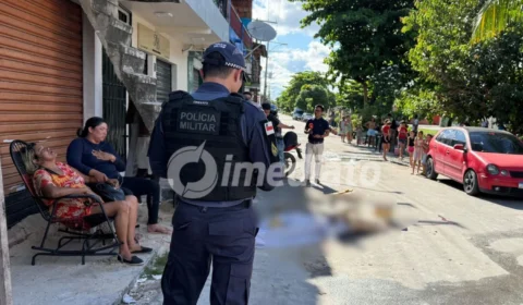 Trabalhador morre eletrocutado ao encostar em fio de alta tensão durante troca de telhado no bairro Novo Reino