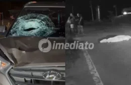 Idoso morre após ser atropelado duas vezes na AM-070 ao tentar atravessar rodovia no Amazonas