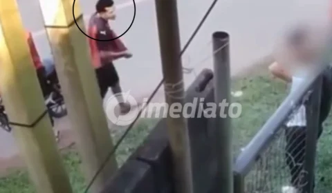 VÍDEO: Criminosos armados assaltam parada de ônibus no Tarumã e ameaçam vítimas em Manaus