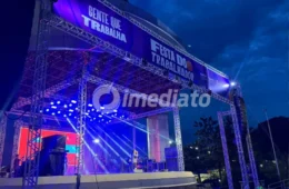 Festa do Trabalhador no Anfiteatro da Ponta Negra reúne multidão em megaevento musical em Manaus