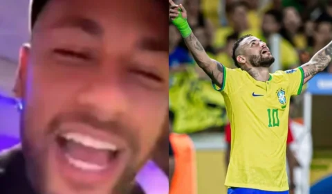 VÍDEO: Convocado por Ancelotti, Neymar comemora retorno à Seleção Brasileira para a Copa de 2026 e emociona fãs
