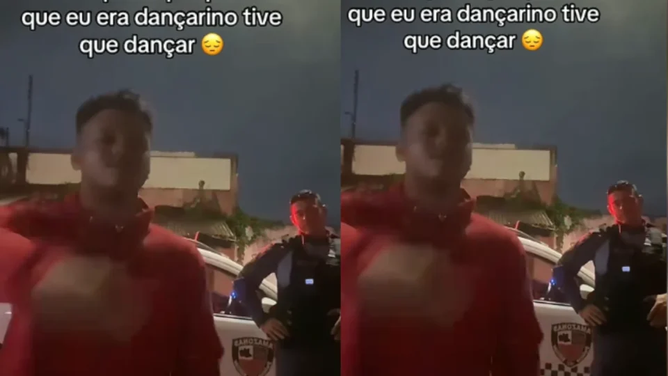 VEJA VÍDEO: Influencer improvisa dança no meio da rua para provar que é dançarino durante abordagem policial em Manaus