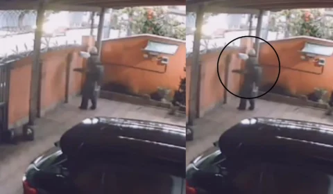 VÍDEO: Homem é procurado pela polícia após invadir casa e furtar notebook no bairro Aleixo