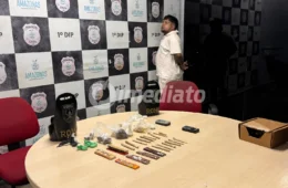 Homem é preso pela ROMU com drogas e balança de precisão no bairro Praça 14, em Manaus