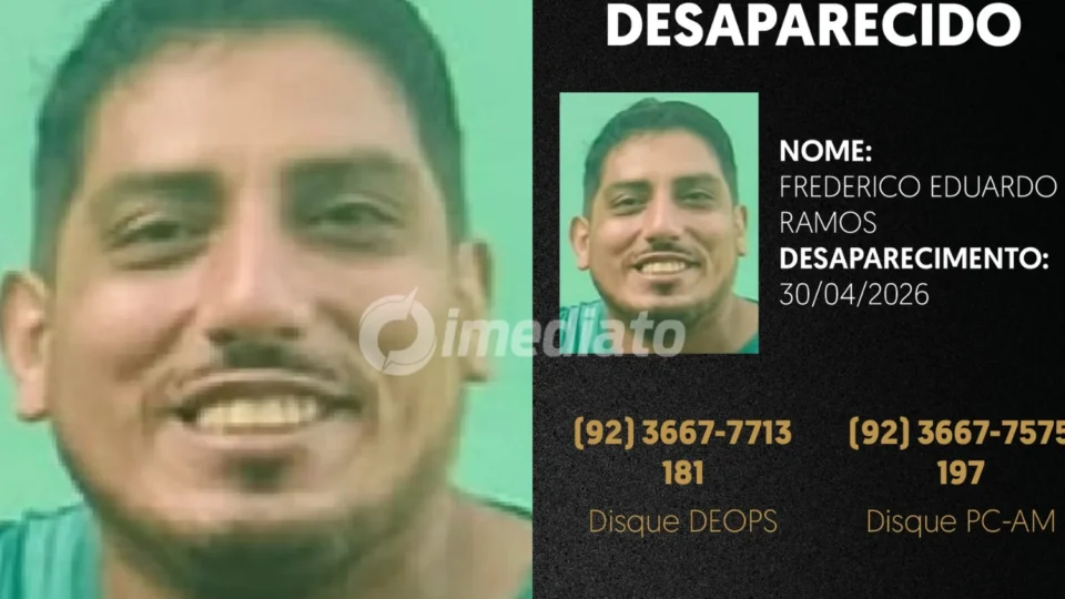 Polícia Civil divulga imagem de homem natural da Argentina desaparecido após sair de casa no bairro Flores