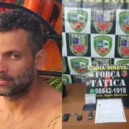 Homem investigado por perseguição e ameaça à ex-companheira é preso em Manaus após fuga e apoio de veículo