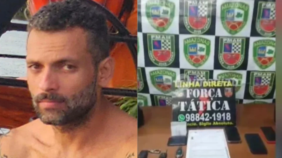 Homem investigado por perseguição e ameaça à ex-companheira é preso em Manaus após fuga e apoio de veículo