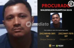 Polícia Civil divulga imagem de homem procurado por estupro de vulnerável contra criança de 11 anos, em Beruri