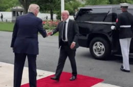 Lula é recebido por Donald Trump na Casa Branca durante encontro oficial nos Estados Unidos