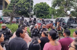 Clima de tensão marca transferência de presos militares durante a Operação Sentinela Maior, na manhã desta terça-feira