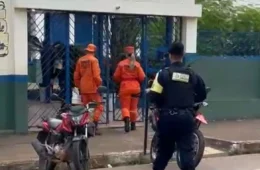 Briga generalizada durante Jogos Escolares mobiliza PM e Bombeiros em escola de Porto Velho