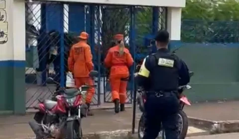 Briga generalizada durante Jogos Escolares mobiliza PM e Bombeiros em escola de Porto Velho