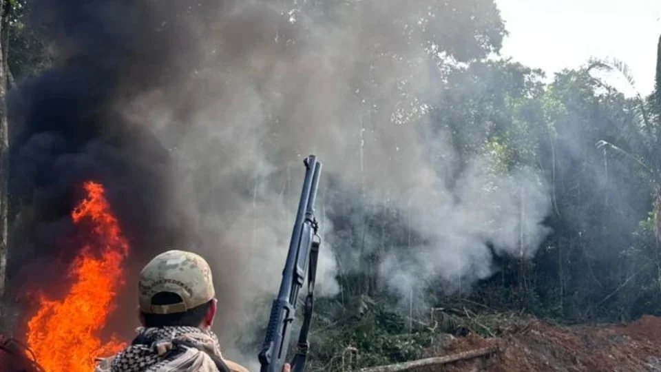 Operação da Polícia Federal combate garimpo ilegal no Parque Nacional Mapinguari