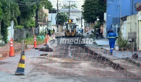 Obras da Águas de Manaus vão ampliar rede de esgoto em mais de 17 áreas da capital