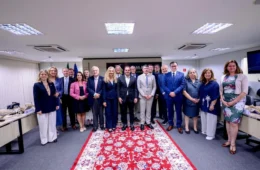 Em reunião com delegação da União Europeia, governador Roberto Cidade defende desenvolvimento sustentável no Amazonas e ampliação de parcerias internacionais