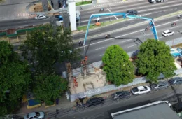 Avenida Torquato Tapajós terá interdições temporárias para avanço de obras de passarela em Manaus