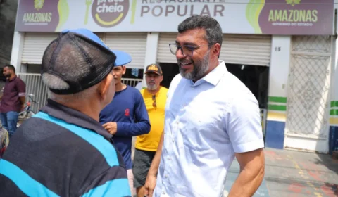 Wilson Lima destaca Programa Prato Cheio durante visita a unidade no bairro Alvorada, em Manaus