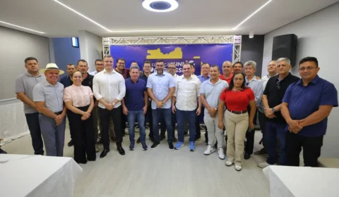 Wilson Lima reúne prefeitos e vice-prefeitos da federação União Progressista no Amazonas