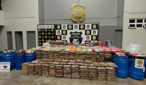 Operação conjunta apreende 700 quilos de drogas e causa prejuízo de R$ 12,8 milhões ao tráfico no Amazonas 