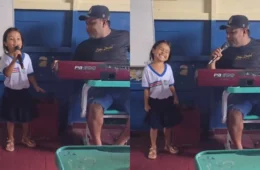 VÍDEO: Menina encanta o público ao cantar brega em homenagem ao Dia das Mães durante apresentação escolar no Pará