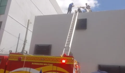 Trabalhador sofre descarga elétrica durante serviço em telhado de agência bancária em Abaetetuba