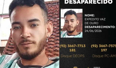 Homem com deficiência auditiva e não alfabetizado está desaparecido em Manaus após sair de unidade prisional