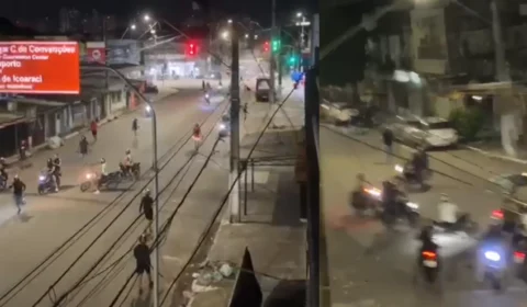 Confronto entre torcidas organizadas espalha medo e provoca correria no bairro do Telégrafo