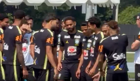 Após um mês afastado, Neymar volta a treinar com bola na Seleção e gera expectativa para duelo contra o Haiti