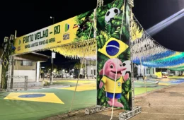 Porto Velho lança projeto Ruas da Copa para reunir torcedores durante o Mundial