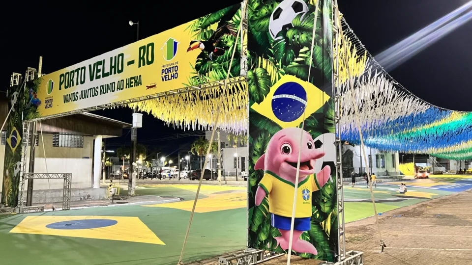 Porto Velho lança projeto Ruas da Copa para reunir torcedores durante o Mundial