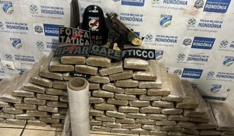 Operação apreende mais de 100 quilos de drogas em Porto Velho