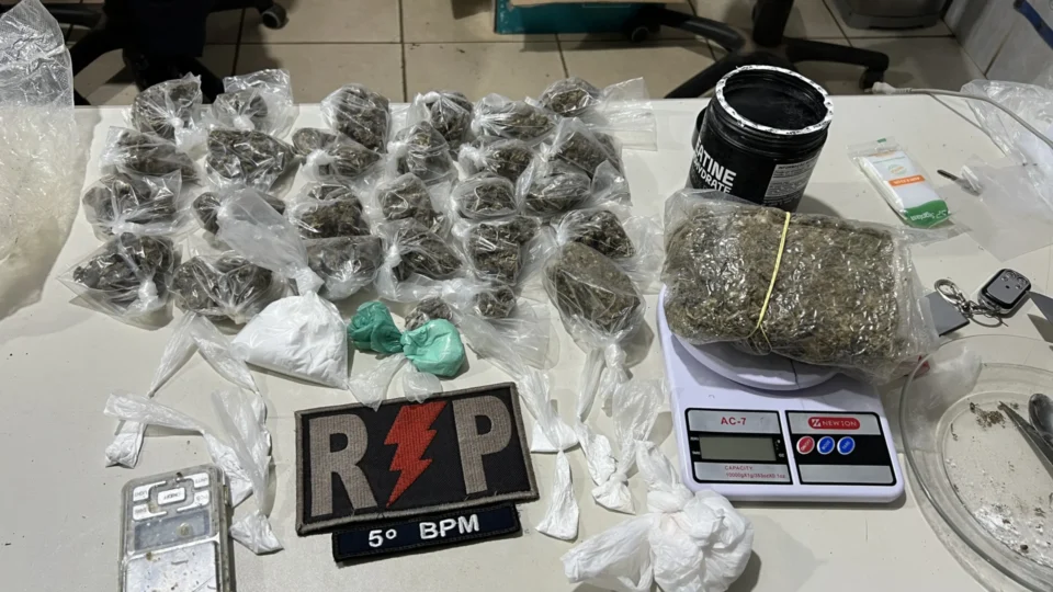 Homem é preso com drogas e balanças durante operação na zona Sul de Porto Velho