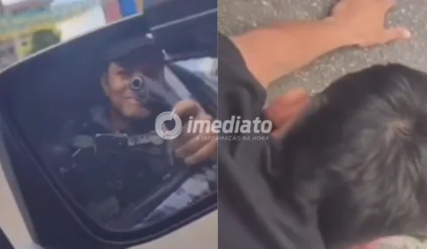 VEJA VÍDEO: Homem ignora ordem de parada da Polícia Militar, tenta fugir e é preso com tabletes de cocaína em Manaus