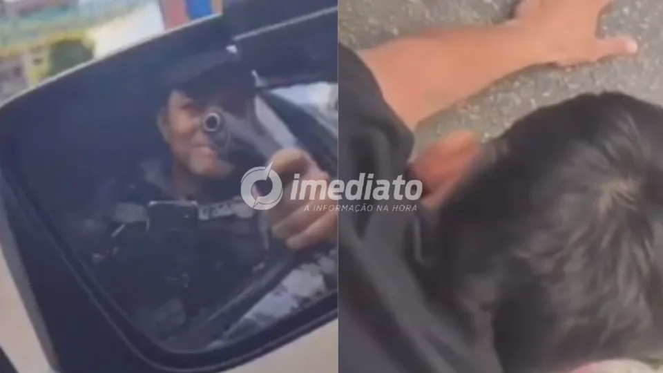 VEJA VÍDEO: Homem ignora ordem de parada da Polícia Militar, tenta fugir e é preso com tabletes de cocaína em Manaus