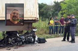Tragédia: Médico morre após motocicleta colidir com contêiner na AM-010