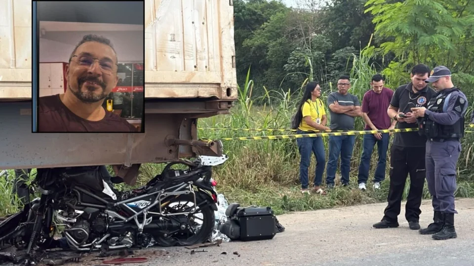Tragédia: Médico morre após motocicleta colidir com carreta na AM-010