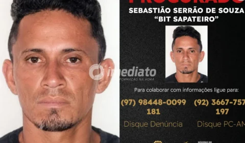‘Bit Sapateiro’ é procurado por tentativa de homicídio após atacar homem com golpes de madeira no interior do Amazonas