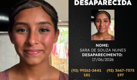 Família pede ajuda para localizar adolescente desaparecida na zona centro sul de Manaus