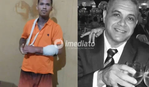 VEJA VÍDEO: Suspeito preso confessa e diz que tiro que matou comerciante durante assalto atravessou o próprio braço antes de atingir a vítima em Manaus