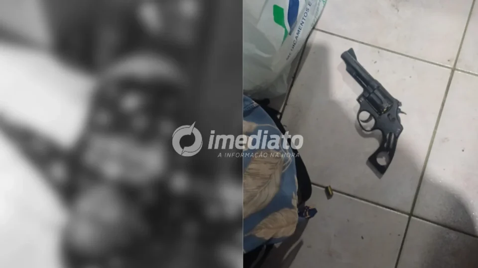 VEJA VÍDEO: Policial militar reage à invasão de residência, mata suspeito e deixa outro ferido no Núcleo 14 do bairro Cidade Nova