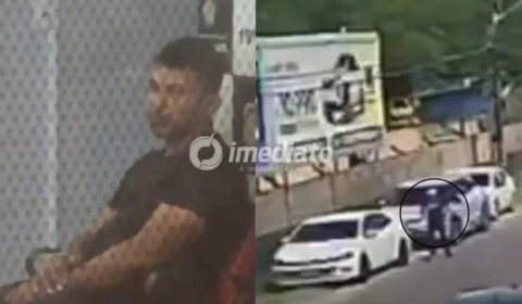VEJA VÍDEO: Homem é preso pela Rocam após ser flagrado furtando veículo em frente a leilão do Detran, em Manaus