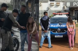 Vídeo: Mulher ‘dá à luz’ a pistola carregada durante abordagem e casal acaba preso