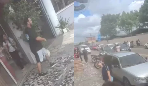 Vídeo: Confusão no trânsito termina com perseguição, tiros e três conduzidos à delegacia na Zona Norte de Manaus